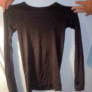 Lululemon maroon/purple swiftly tech long sleeve shirt 2.0